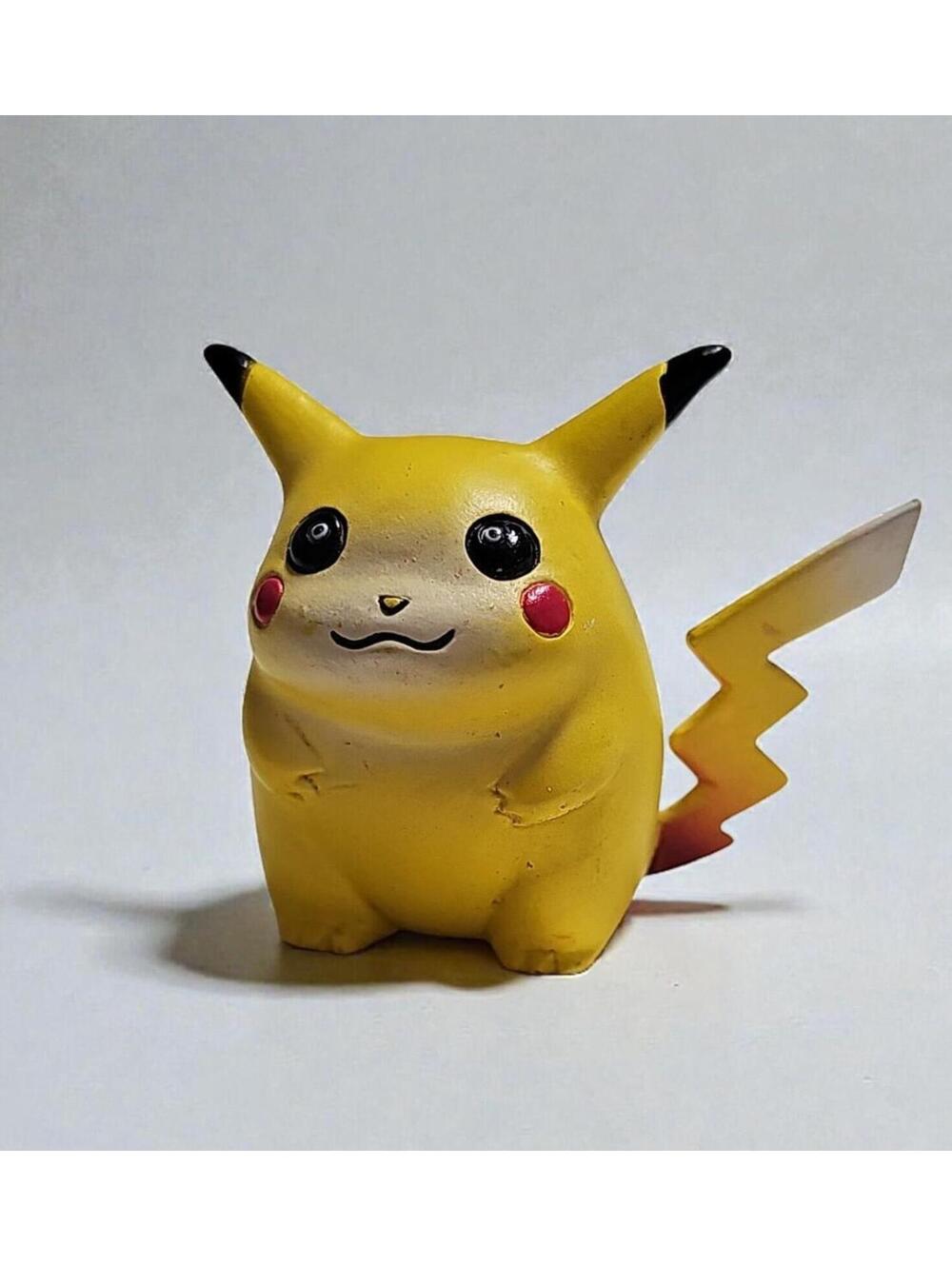 Pikachu Pencil Topper TOMY Nintendo Pokémon Mini Figure Vintage - Collectible